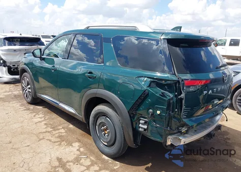 2025 Nissan Pathfinder Platinum Fwd z USA, uszkodzony, nr VIN 5N1DR3DH1SC243158